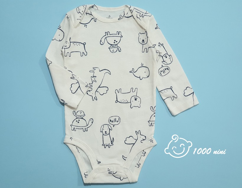 بادی آستین بلند حیوانات کارترز