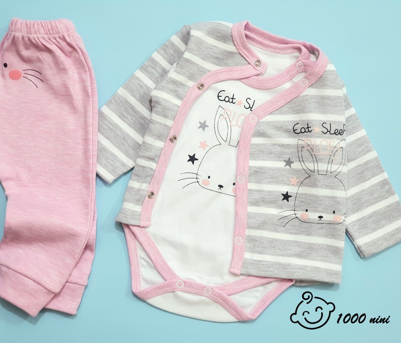 ست 3 تکه طرح خرگوش سیبیلو گود مارک 3177