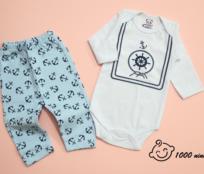 ست بادی شلوار طرح سکان هومن