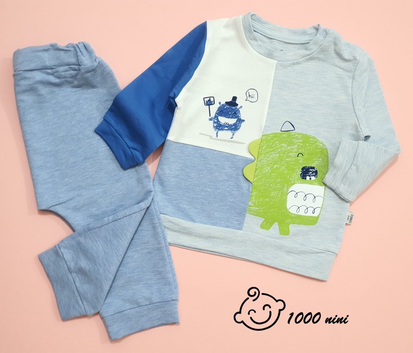 ست بلوز و شلوار هیولا Hii تانگز کد 2442