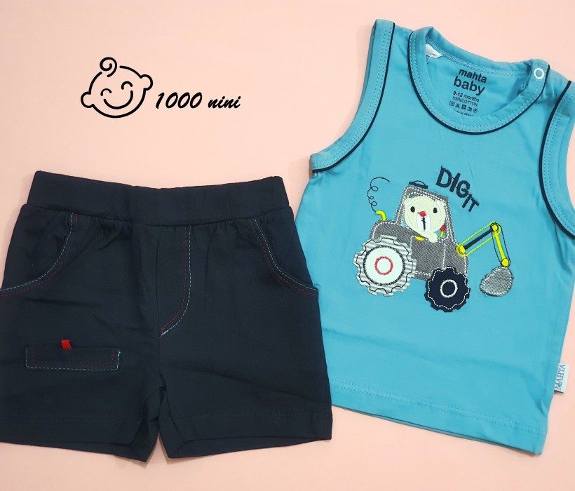 رکابی شورت خرس مهتابیبی 3584