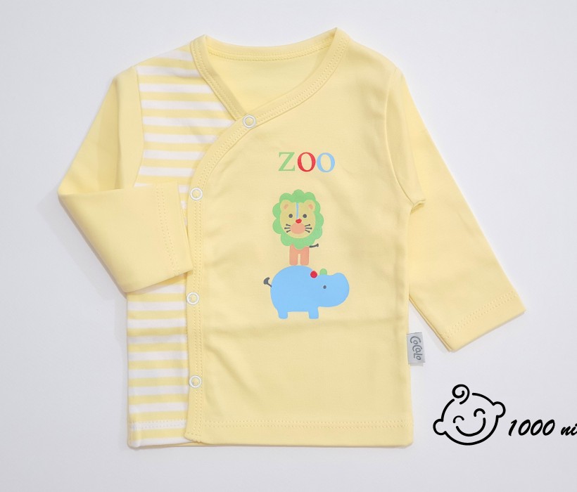 مانتو طرح باغ وحش لیمویی کوکالو