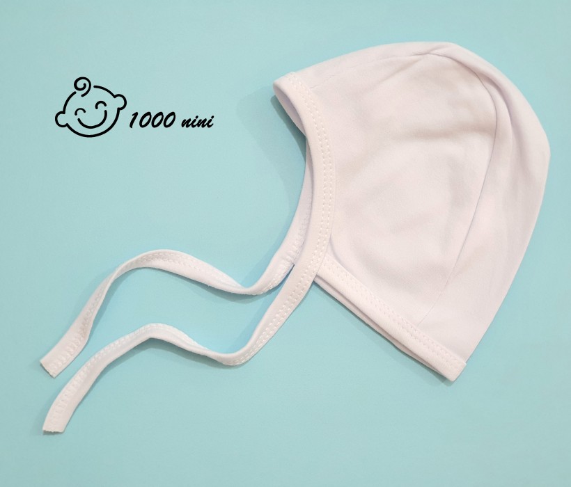 کلاه بندی سفید بیبی وان