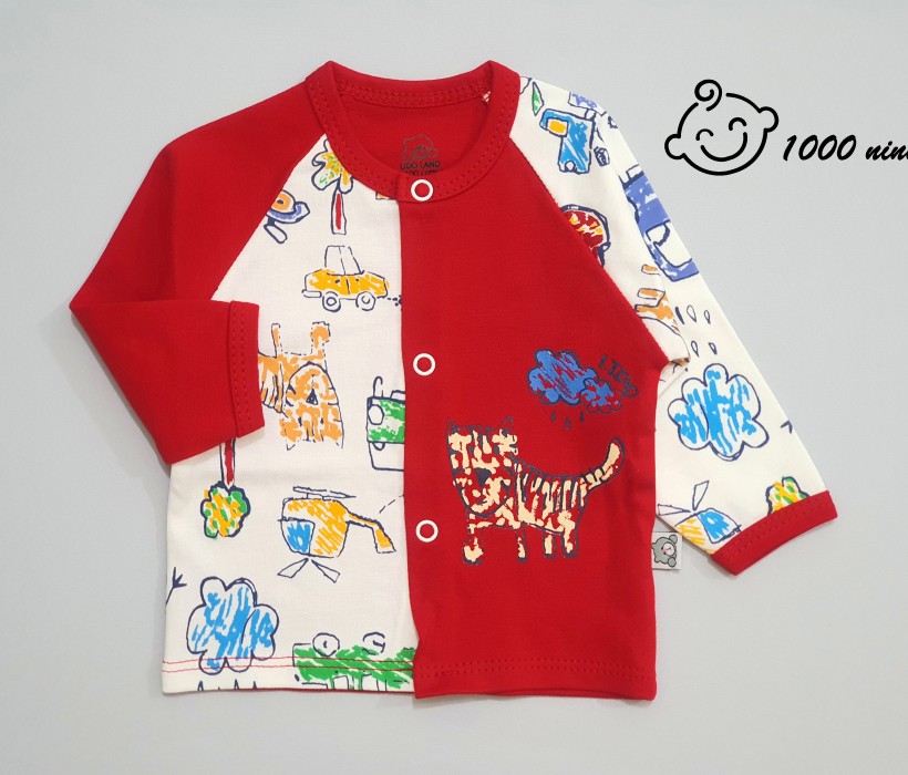 مانتو طرح مداد رنگی لیدولند