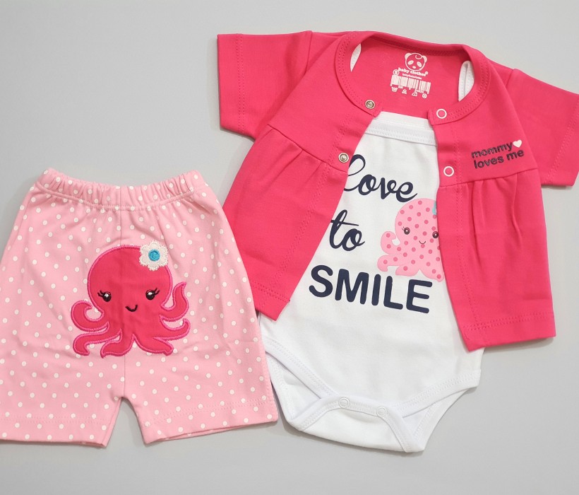 ست 3 تکه تابستانی هشت پا هومن