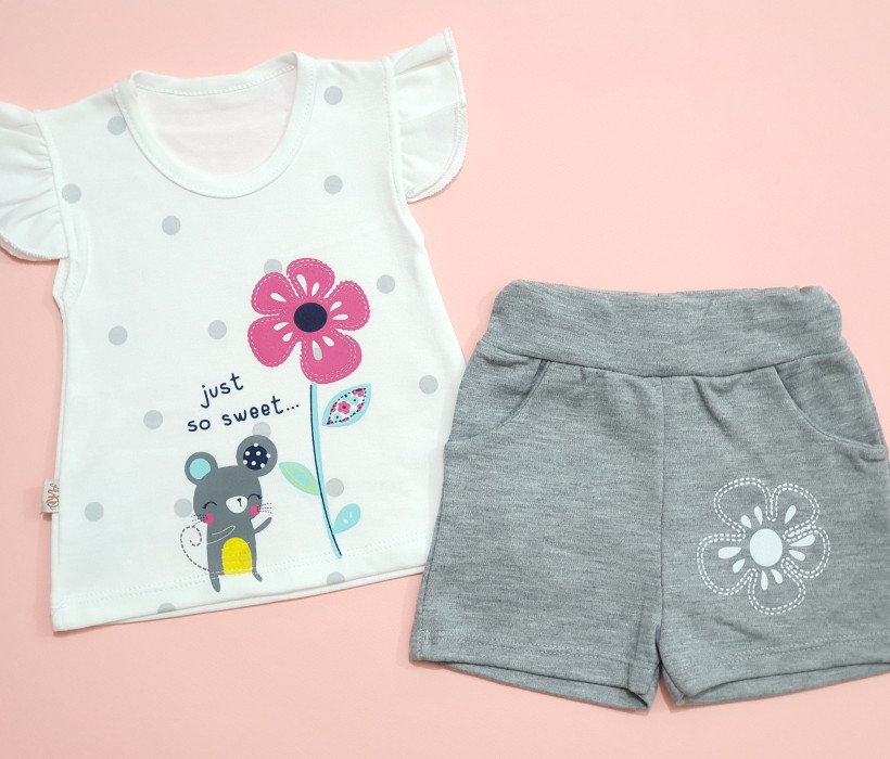 تیشرت و شلوارک موش کوچولو آکو *** مشکل دار