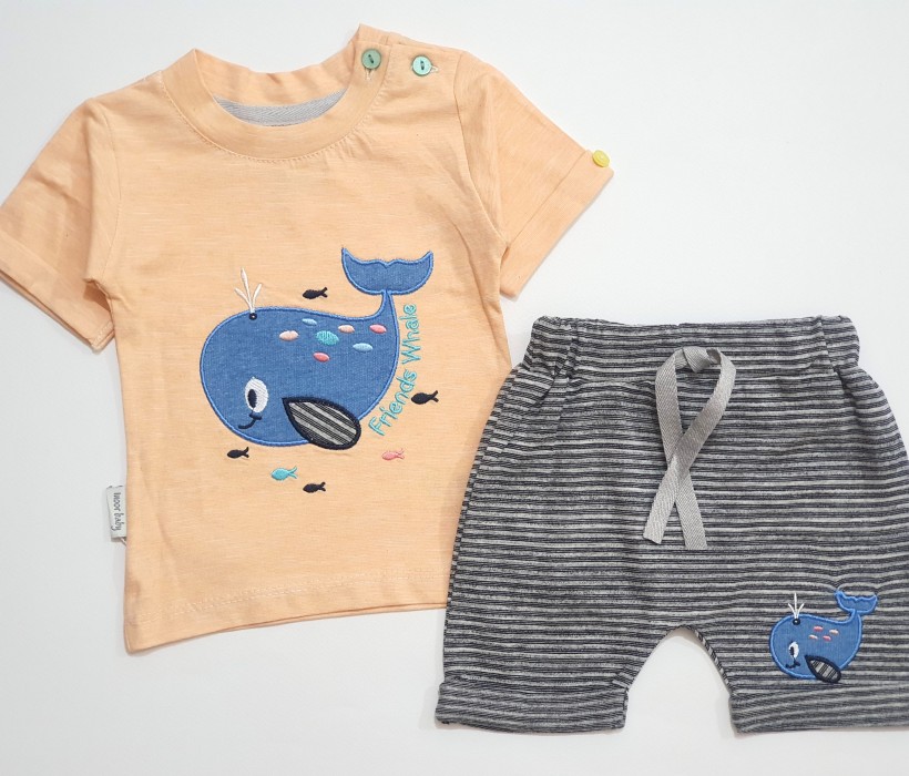 تیشرت و شلوارک نهنگ آی نور