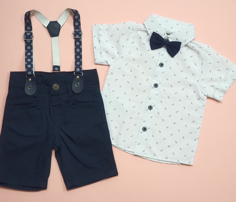 ست مجلسی پسرانه سرمه ای