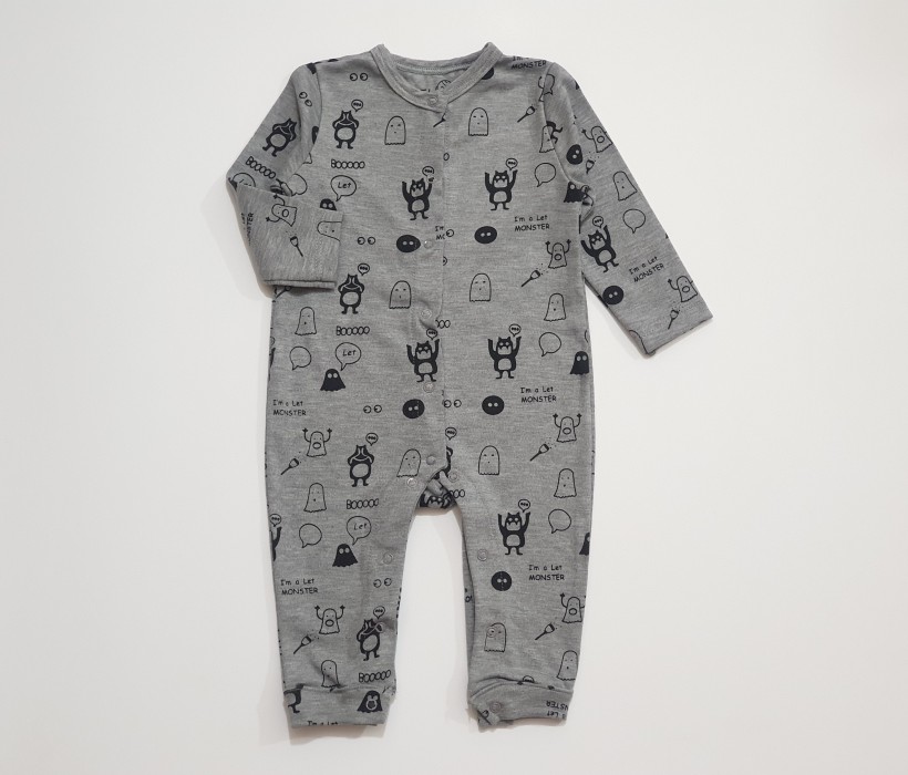 سرهمی  هیولا طوسی الما کیدز