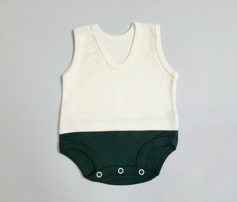 زیردکمه ای رکابی سبزسفید کاپیتان کوکالو