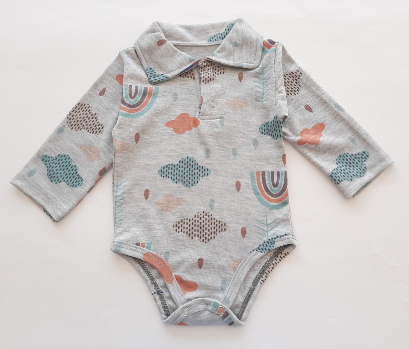 بادی یقه هفت رنگین کمان ماوی