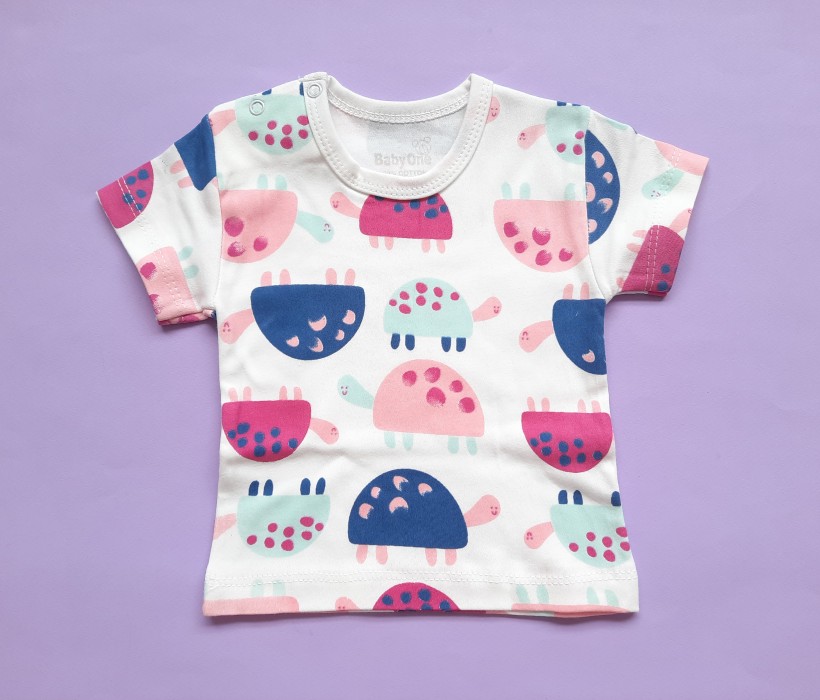 تیشرت آستین کوتاه لاکپشت بیبی وان