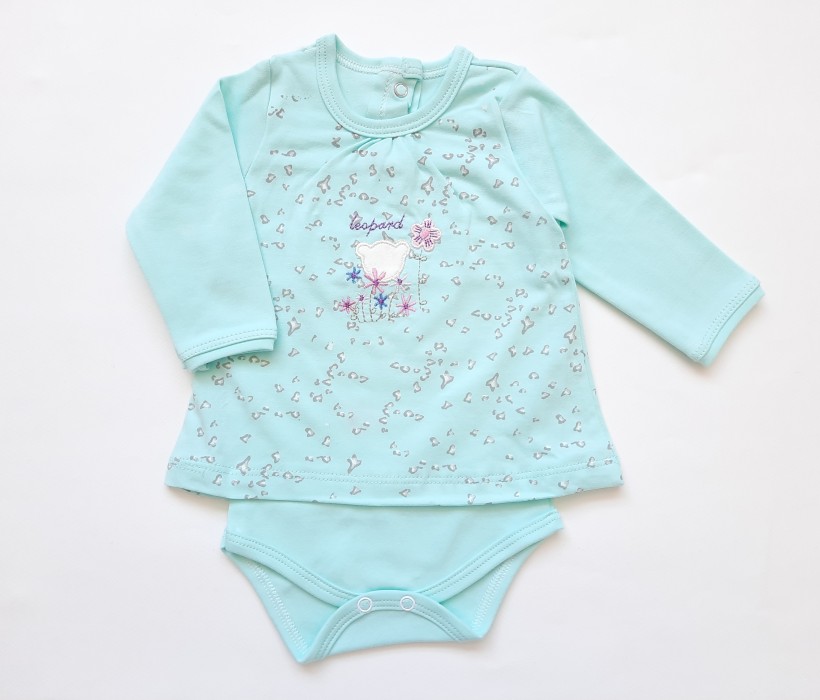 زیر دکمه ای آستین بلند لئوپارد بیبی دی leopard