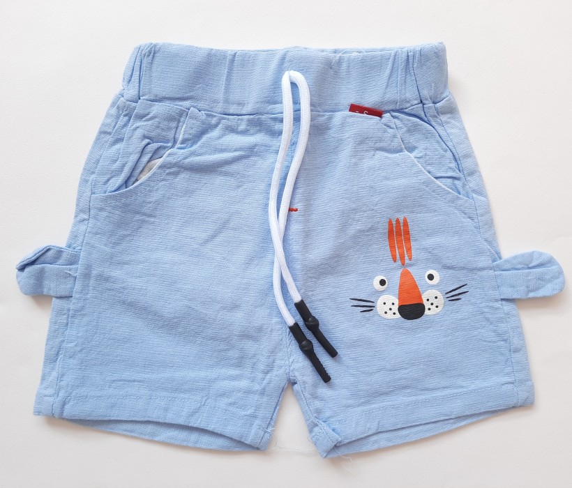 شلوارک اسپرت شیر آبی *** مشکل دار