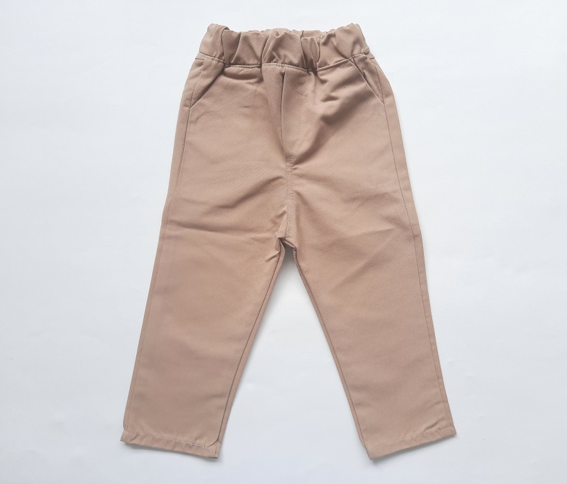 شلوار کتان خاکی آنیل *** مشکل دار