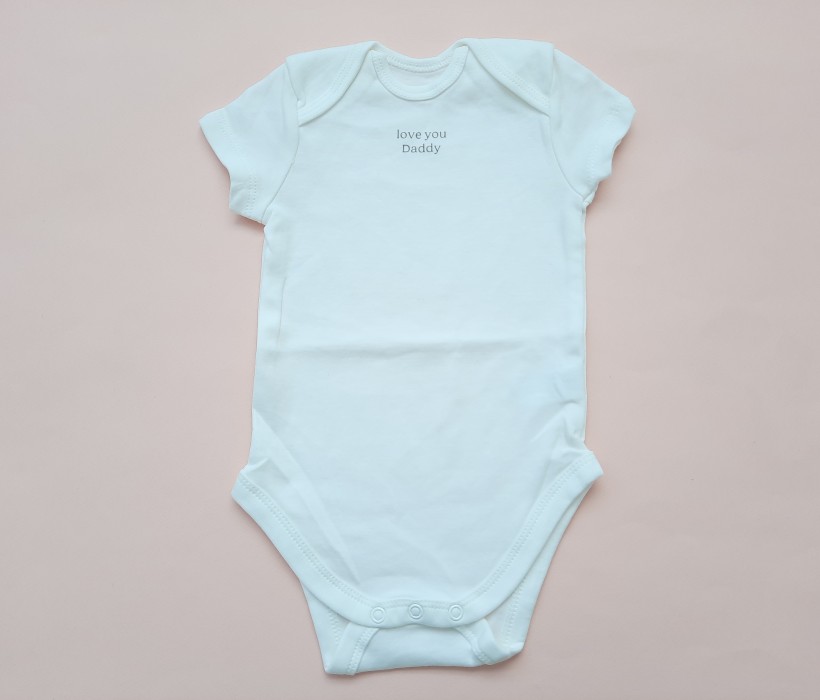 بادی آستین کوتاه سفید لاو ددی C&A