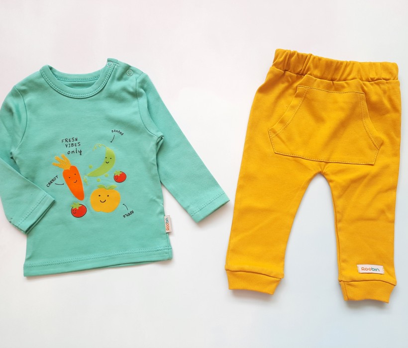 بلوز شلوار میوه روبین