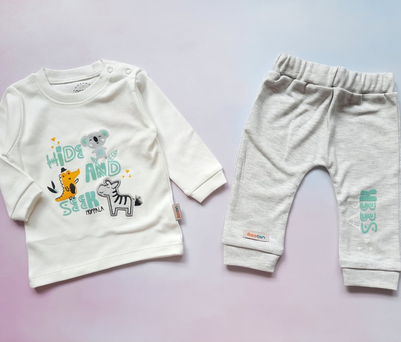 بلوز شلوار حیوانات روبین