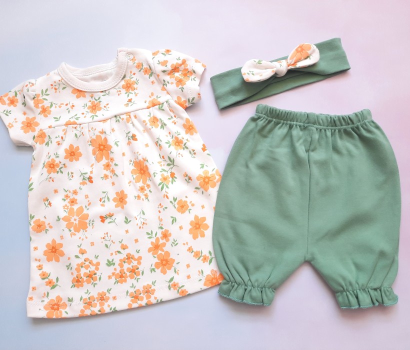 پیراهن و شلوارک گل کانگورو