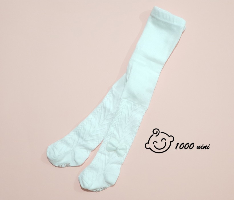 جوراب شلواری سفید آی تک