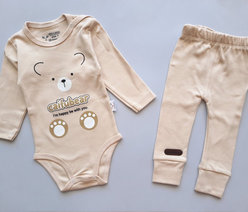 بادی شلوار تدی نسکافه ای چیاکو