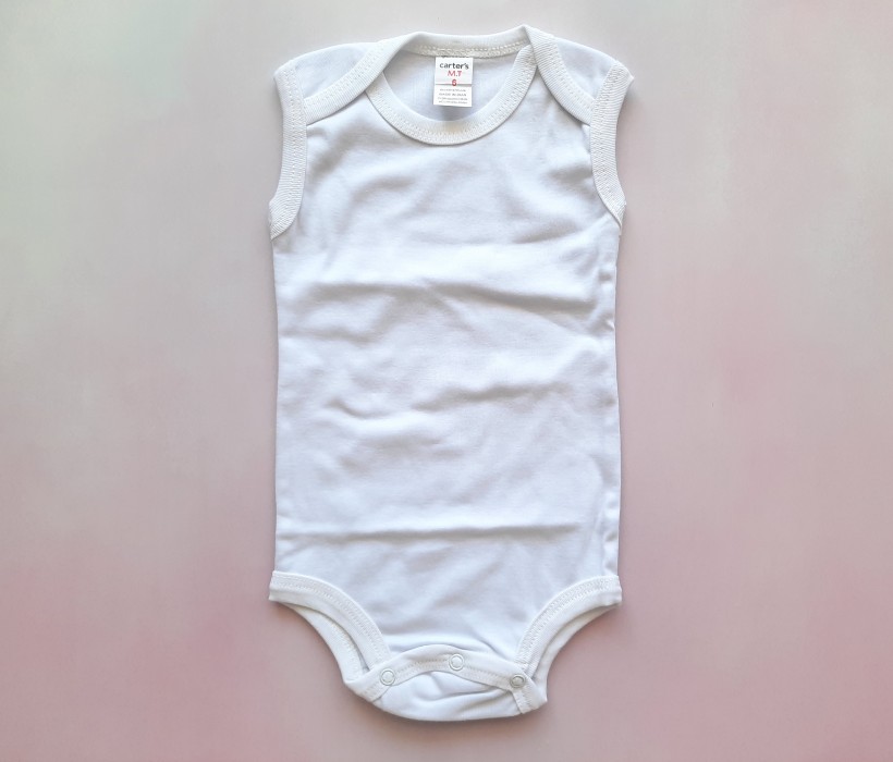 بادی رکابی یقه فرشته سفید کارترز