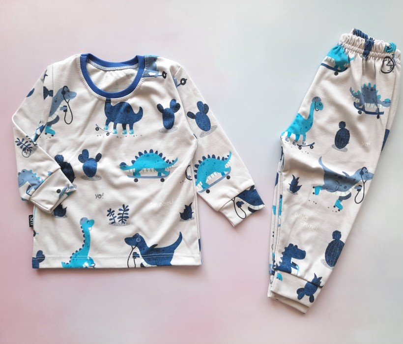 بلوز شلوار راحتی دایناسور SED