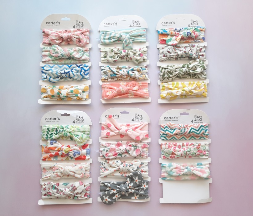 هدبند گره ای طرحدار کارترز 2