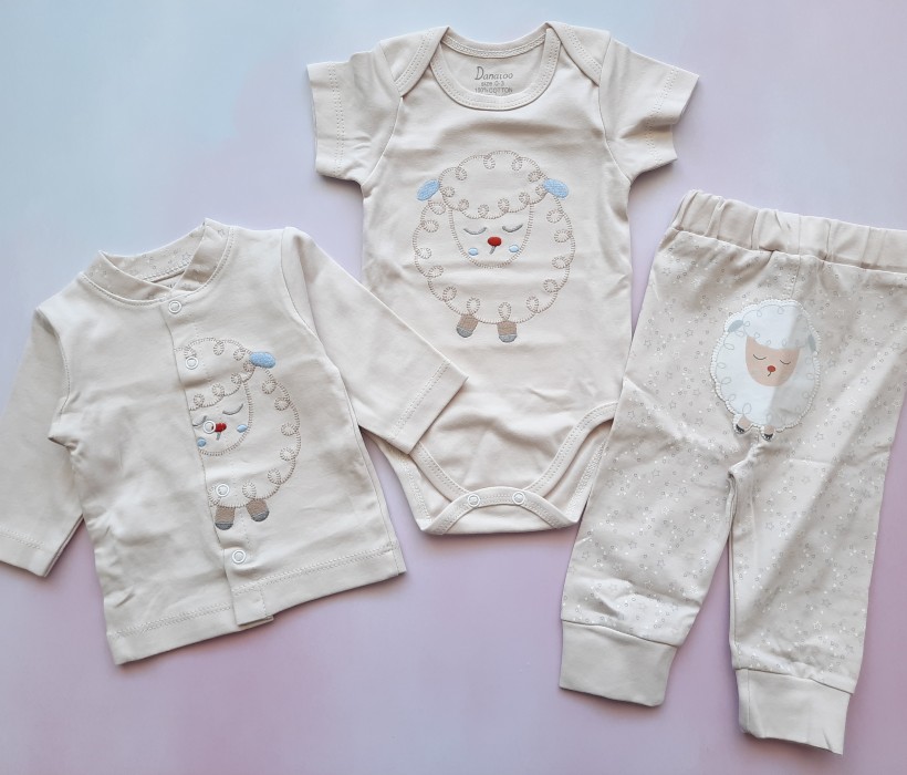 ست سه تکه ببعی کرم دانالو