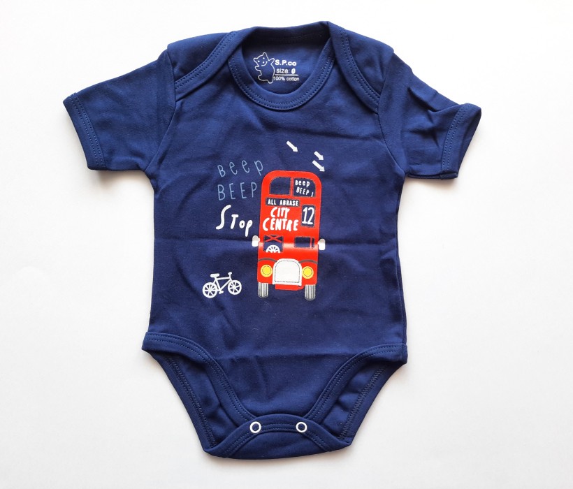 بادی آستین کوتاه اتوبوس سرمه ای اسپیکو