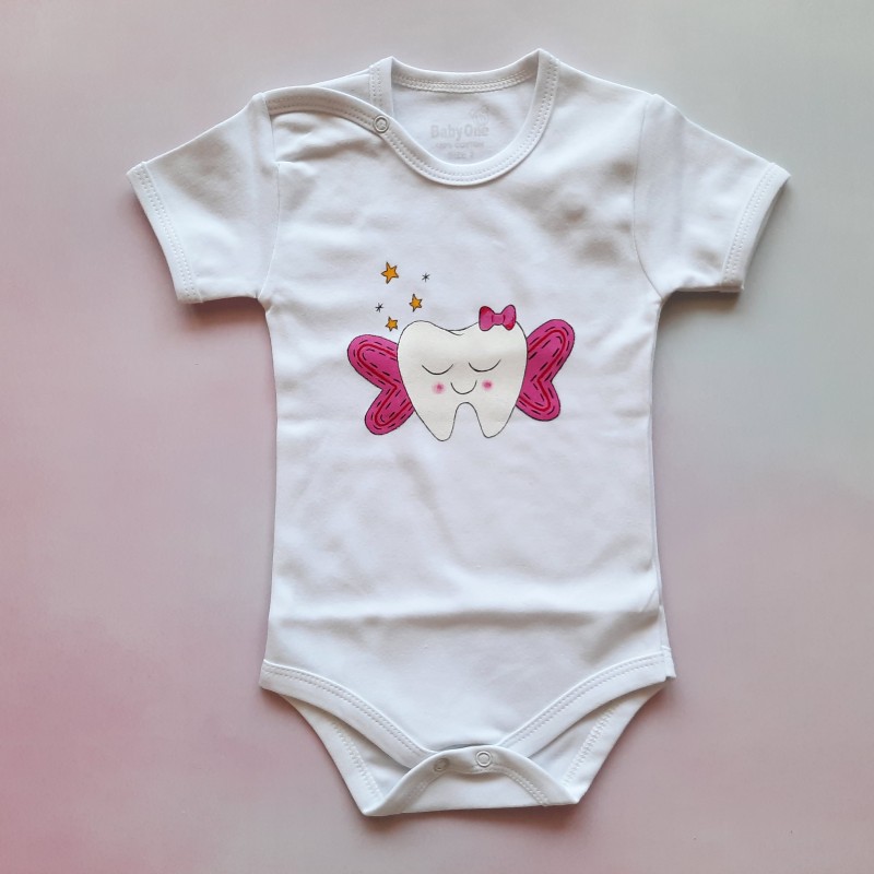 بادی آستین کوتاه دندونی فرشته