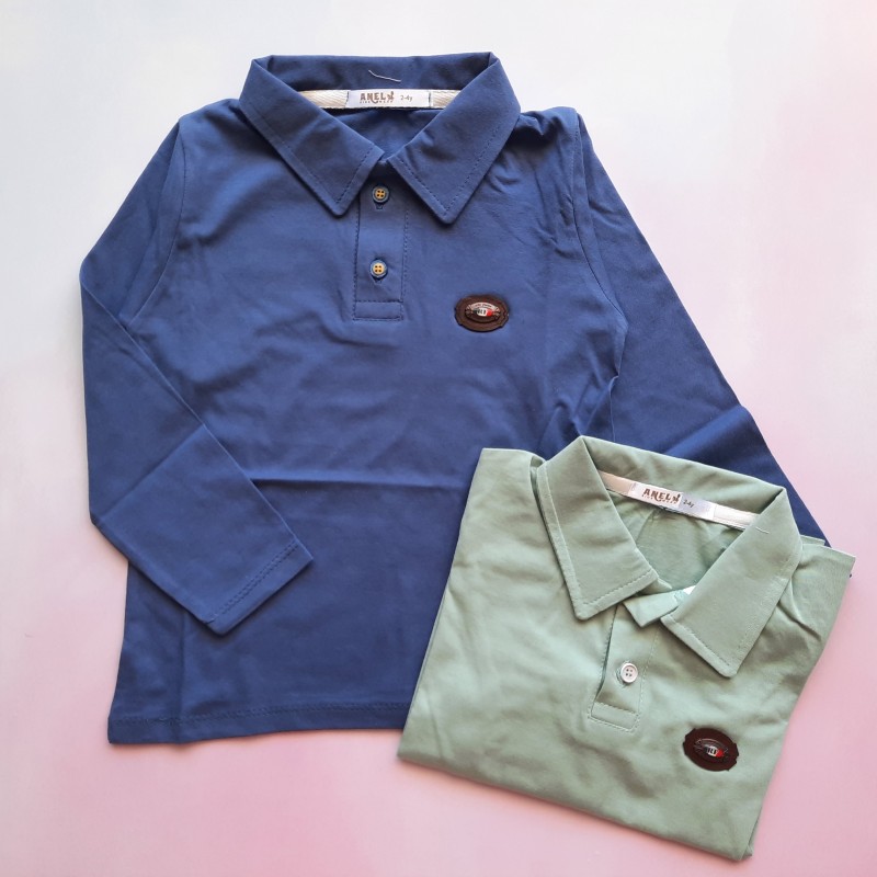 بلوز یقه دار پسرانه آنیل