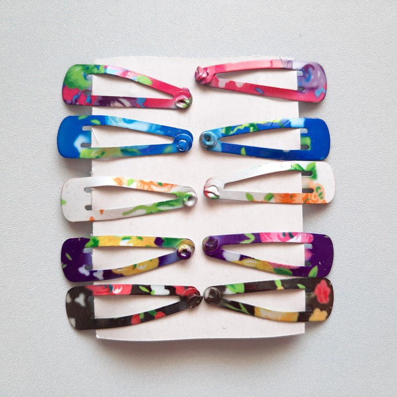 جفت گیره مو نوزادی ریز گل گلی