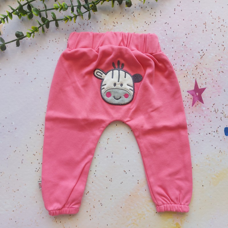 شلوار گلدوزی گورخر سرخابی وچیون