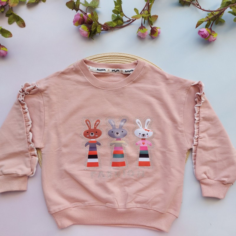 بلوز دورس خرگوش کالباسی kids