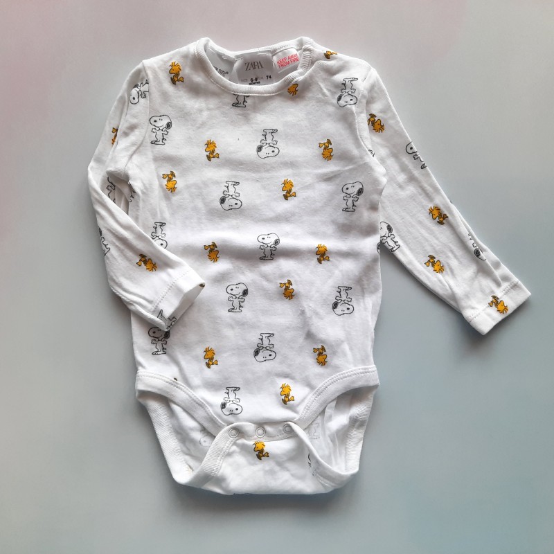 بادی آستین بلند اسنوپی zara