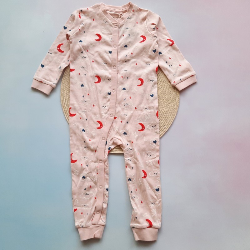 سرهمی ماه و ستاره صورتی لوپیلو