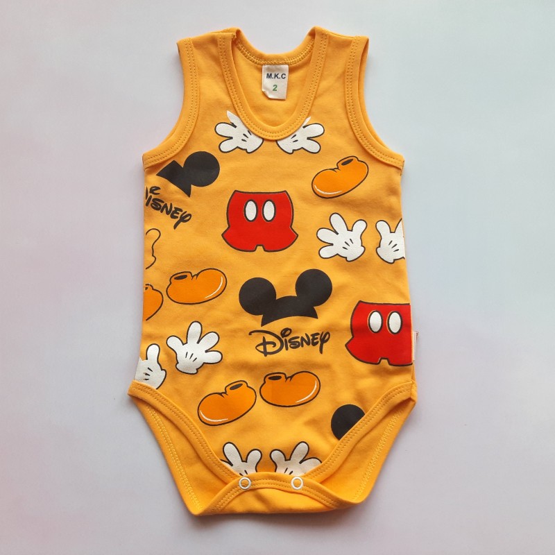 بادی رکابی میکی موس نارنجی مهتاب کوچولو