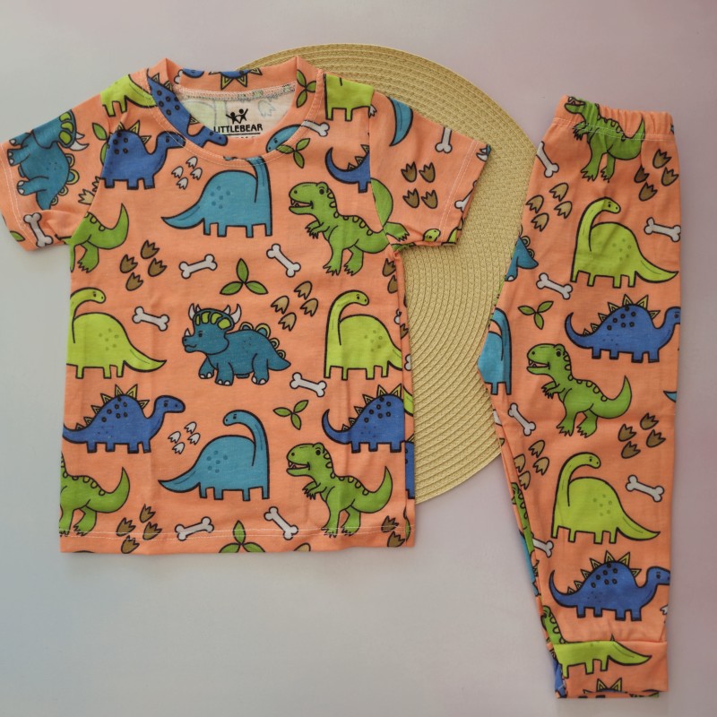 تیشرت و شلوار راحتی دایناسور kids