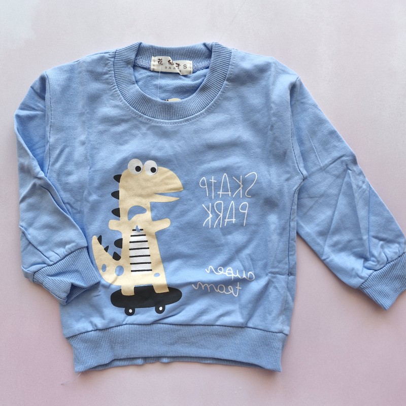 بلوز دورس نازک دایناسور آبی