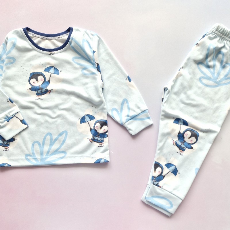 بلوز شلوار راحتی پنگوئن SED