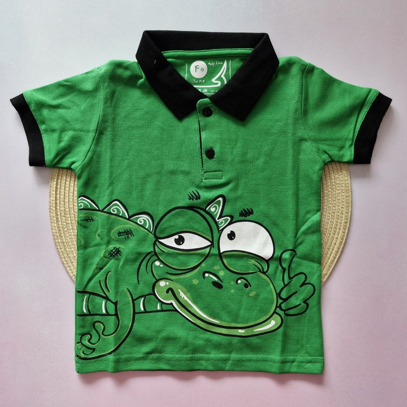 تیشرت آستین کوتاه جودون سبز kids