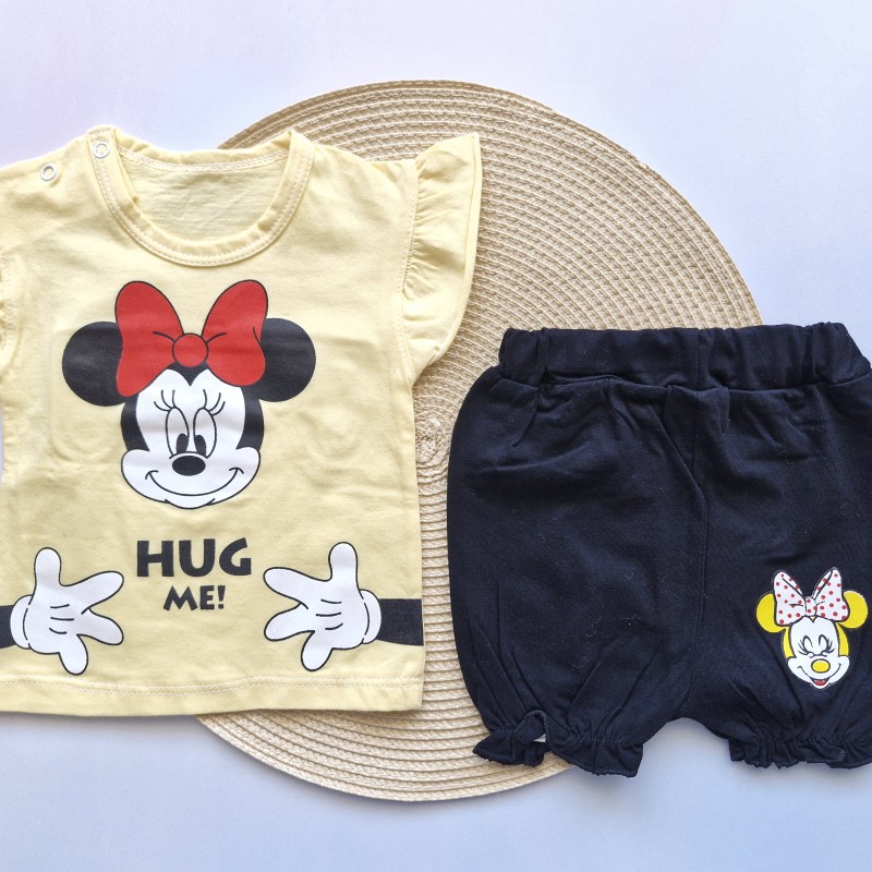 ست تیشرت شلوارک میکی موس بیبی وان