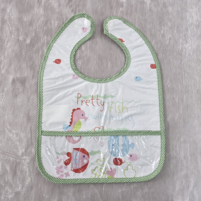 پیشبند مشمایی جیب دار حیوانات دریایی