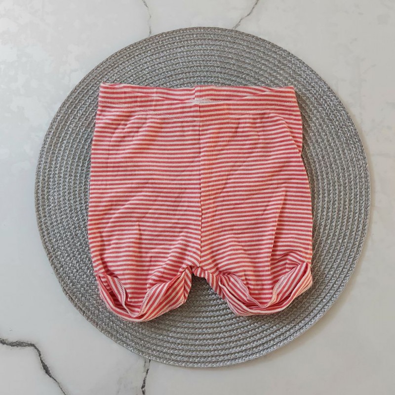 شلوارک راحتی راه راه قرمز kids