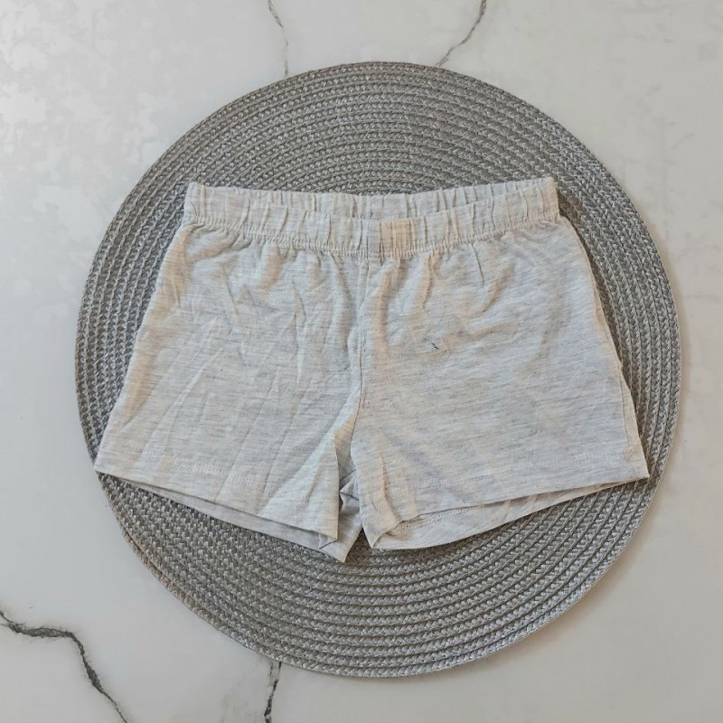 شلوارک راحتی طوسی روشن kids