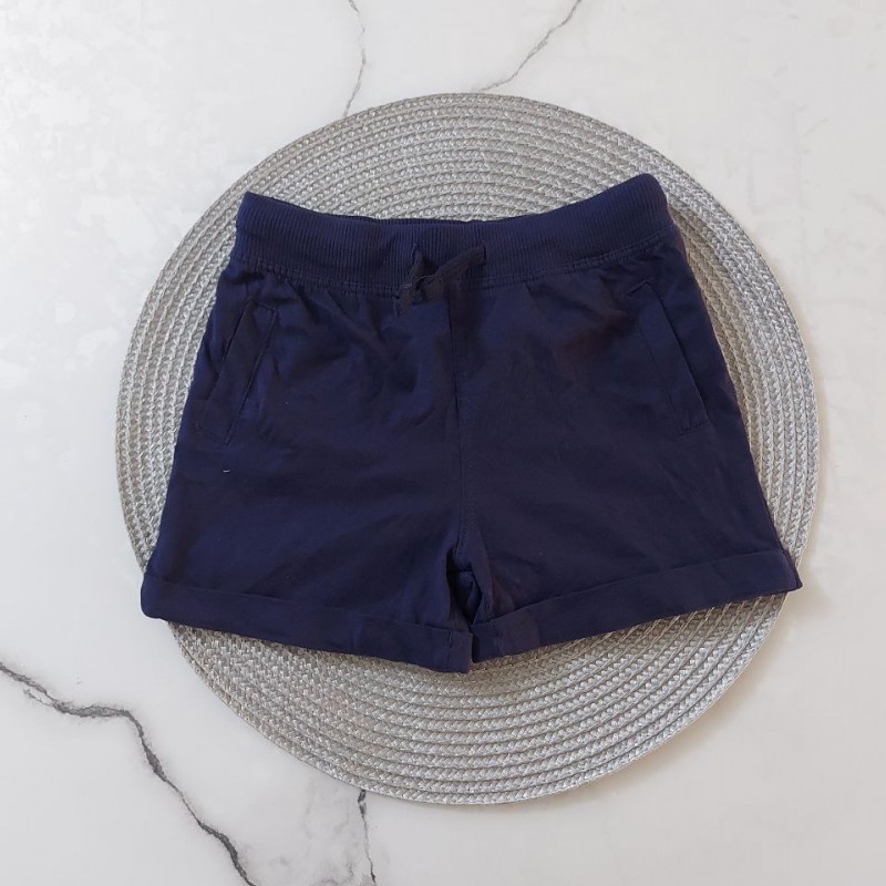 شلوارک سرمه ای پاکتی kids