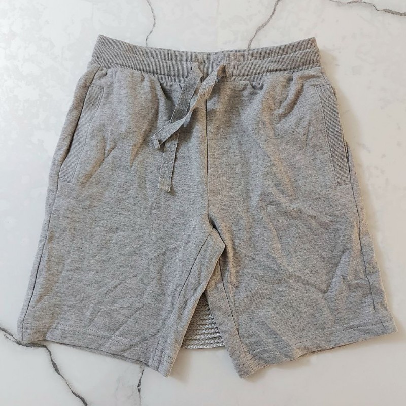 شلوارک دورس جیب بغل طوسی kids