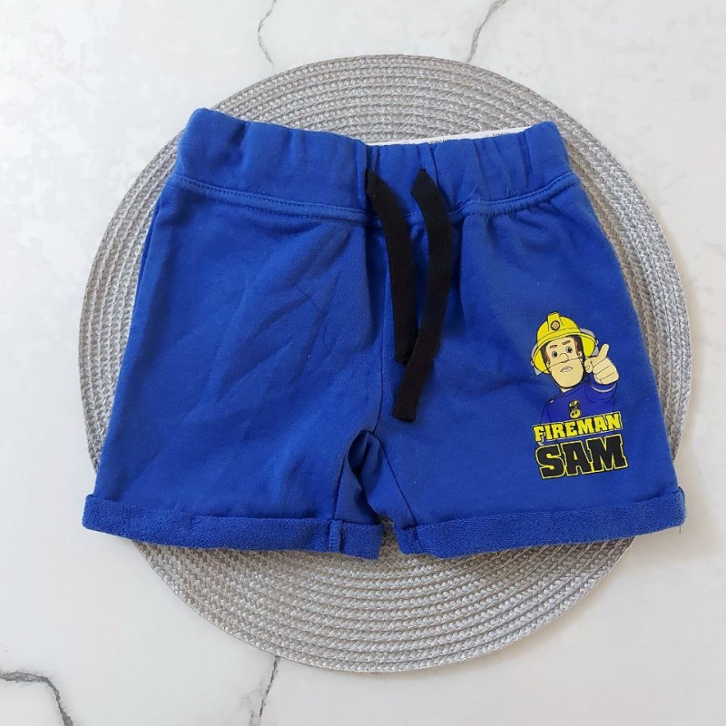 شلوارک دورس آتشنشان آبی kids