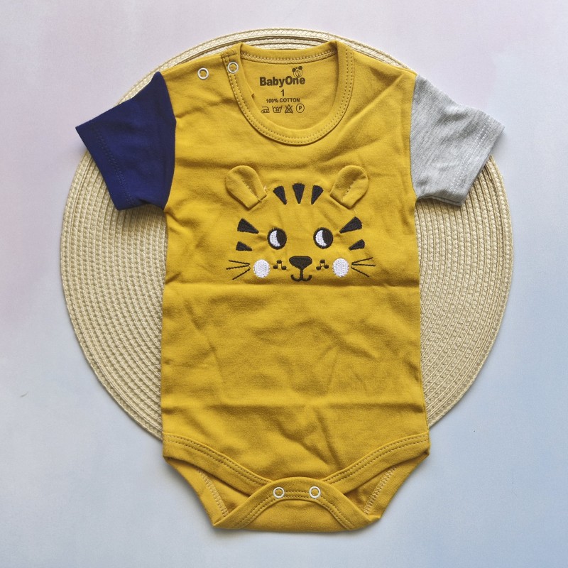 بادی آستین کوتاه ببر بیبی وان